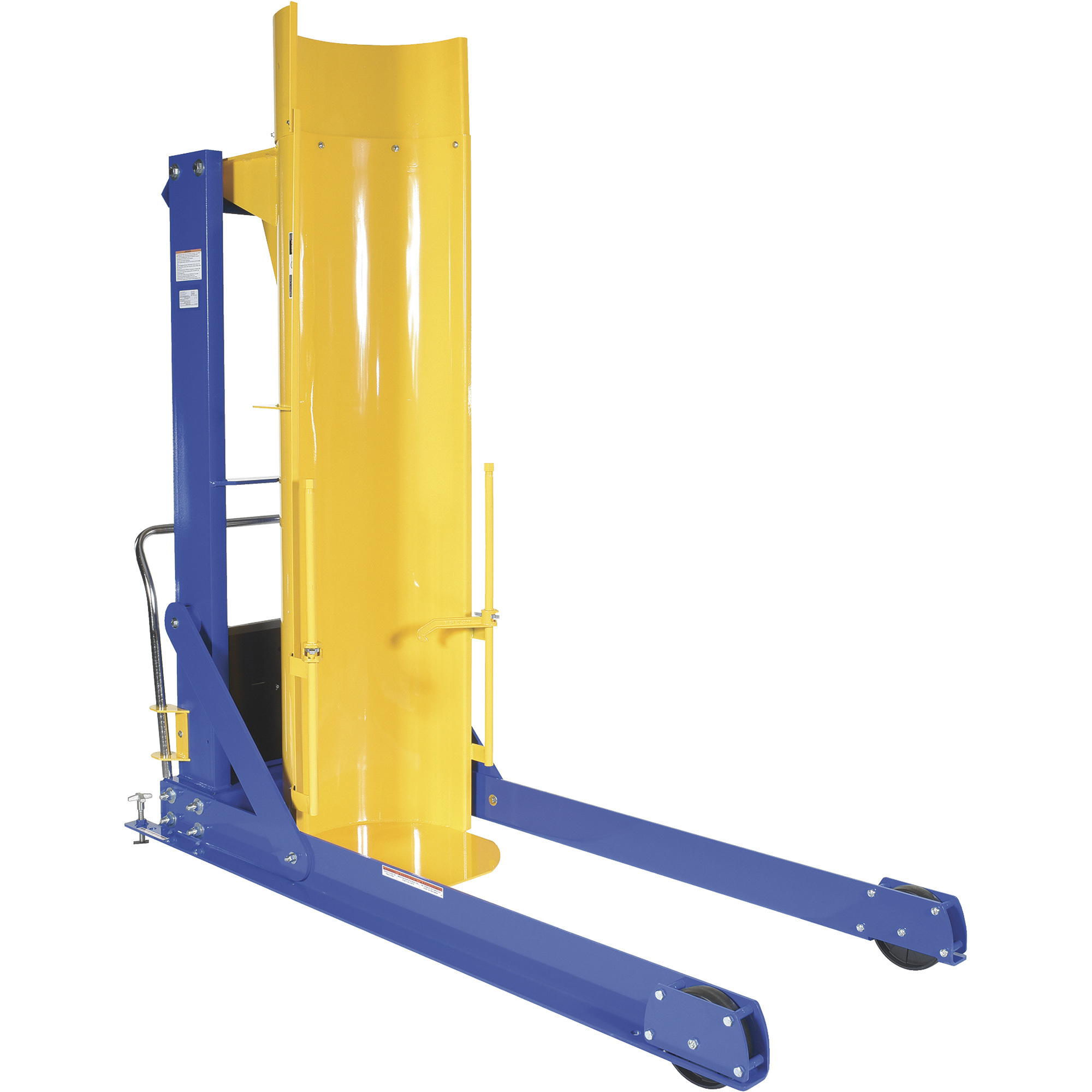 Vestil Portable Hydraulic Drum Dumper - 1,000-Lb. Capacity, 60in. Dump Height, 55- and 30-Gal. Drums, Model# HDD-60-10-P